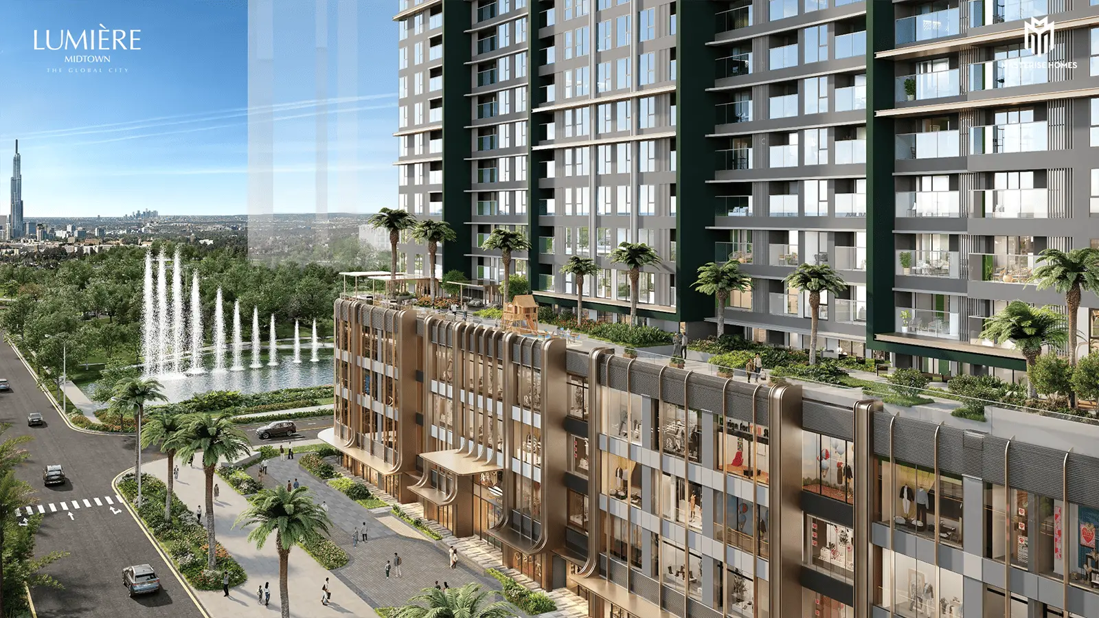 LUMIÈRE Midtown – Dự án đẳng cấp tại The Global City, mang đậm chất sống tinh anh và phong cách New York hiện đại.