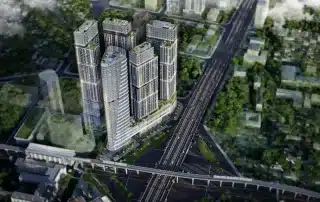 Dự án Sun Group Cầu Giấy tại vị trí “kim cương” giữa trung tâm Hà Nội, với quy mô 2,5ha.